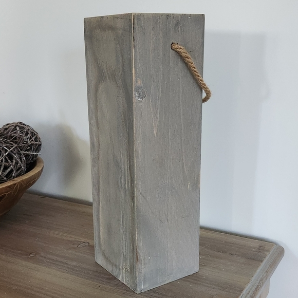 Decorative Wedding Wine Bottle Box – Demdaco Wooden Lanern Keepsake marriage💍🍷 - Picture 6 of 16